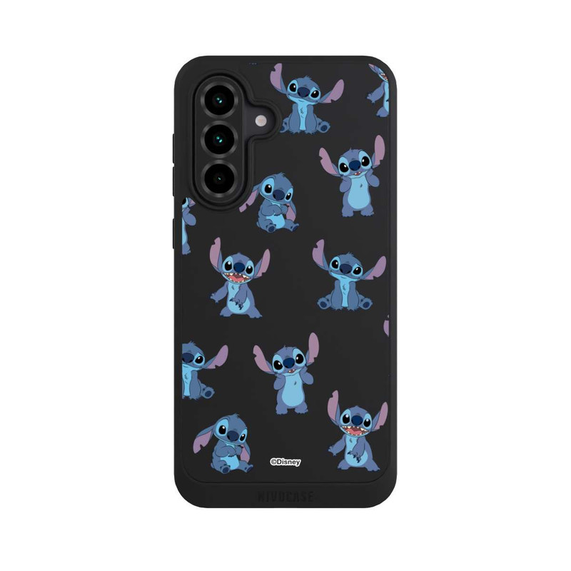 Galaxy A36 5G NIVOpure Stitch Faces Pattern Transparent