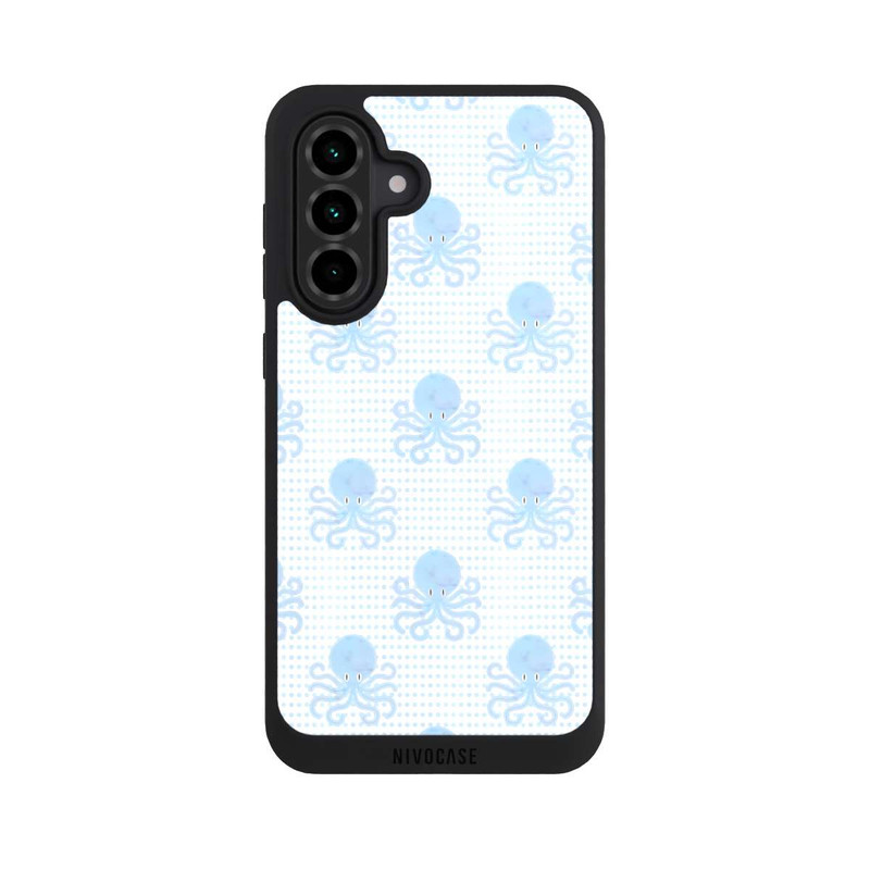 Galaxy A36 5G NIVOpure Blue Watercolor Octopus