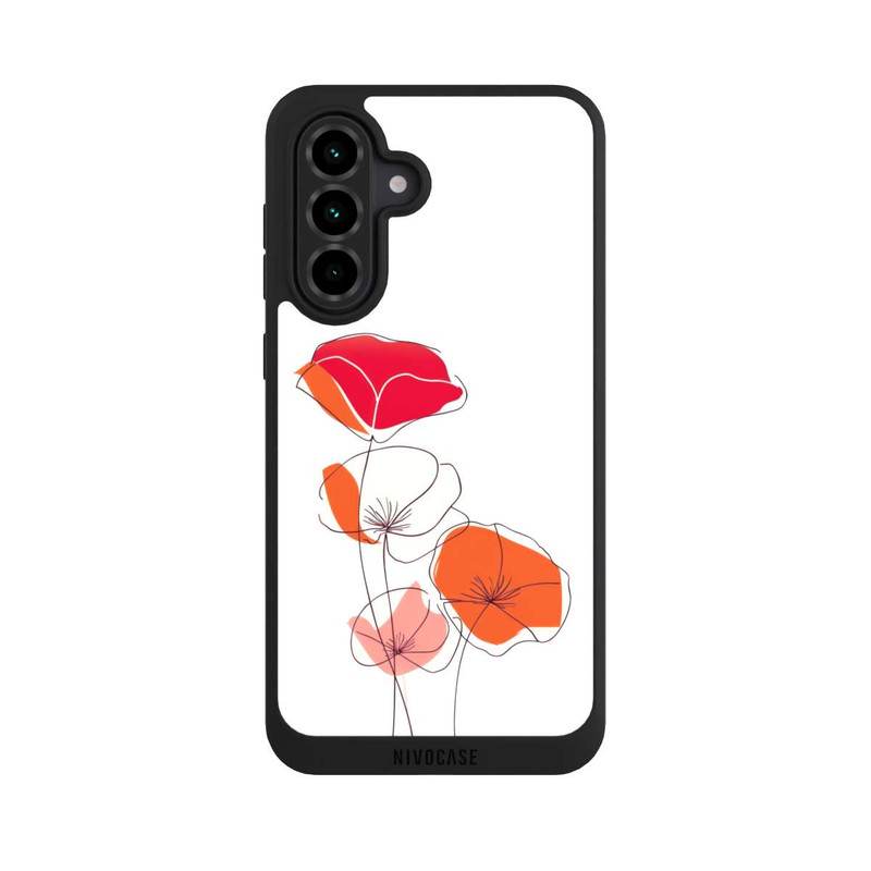 Galaxy A36 5G NIVOpure Poppies Line Art