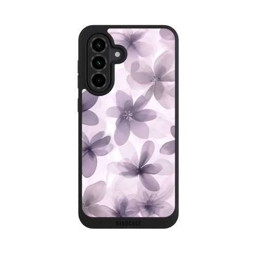 Samsung Galaxy A36 5G NIVOpure Fliederfarbenes Blumenmuster mit KI