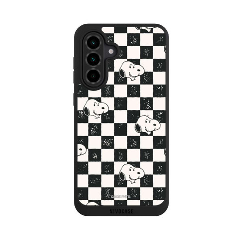 Samsung Galaxy A36 5G NIVOpure Snoopy Heads Checked Pattern