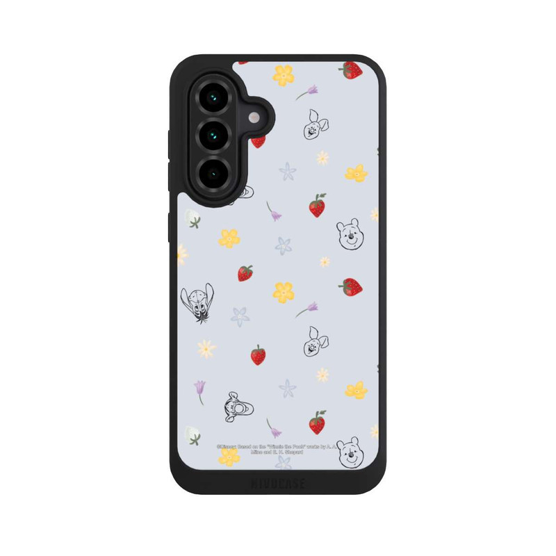 Galaxy A36 5G NIVOpure Winnie Puuh und Freunde Erdbeer Muster Blau