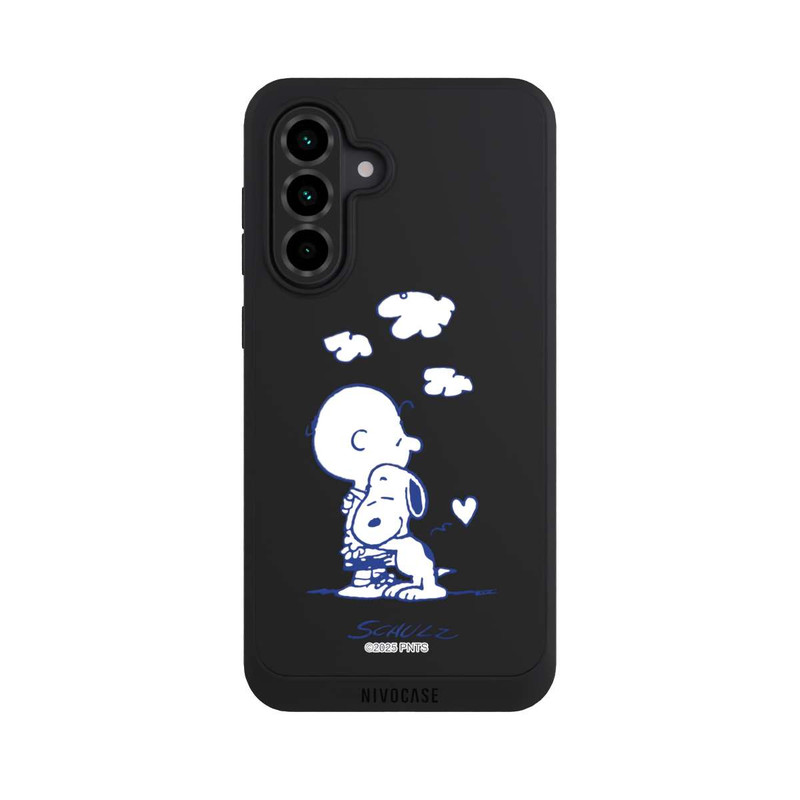 Galaxy A36 5G NIVOpure Peanuts Charlie Brown Snoopy Hug Transparent