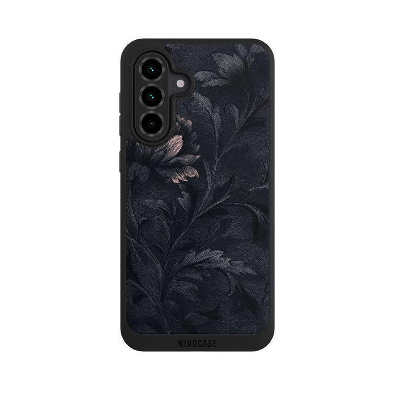 Galaxy A36 5G NIVOpure Flower Pattern Dark Vintage
