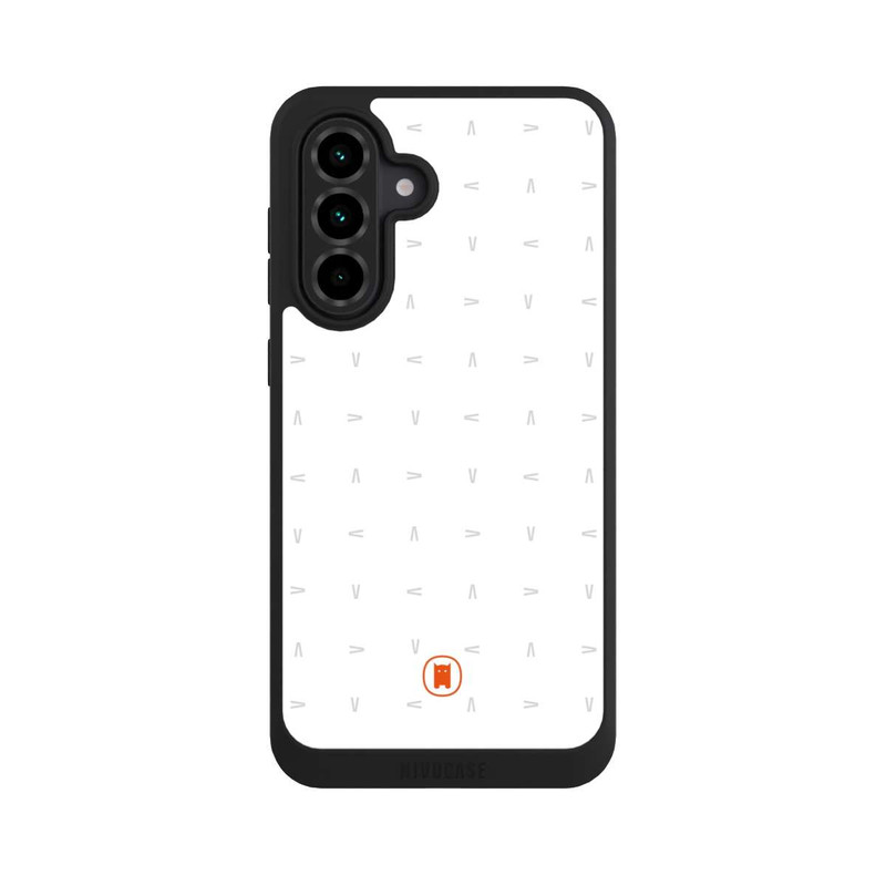 Galaxy A36 5G NIVOpure Nivocase Muster Weiss Grau