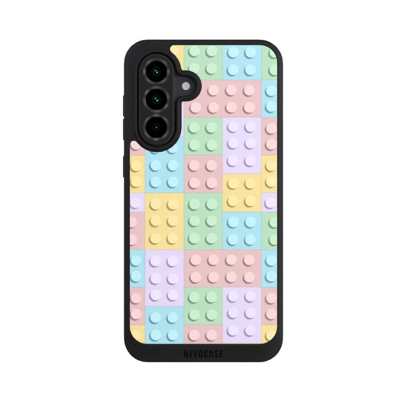 Galaxy A36 5G NIVOpure Buntes Blockmuster