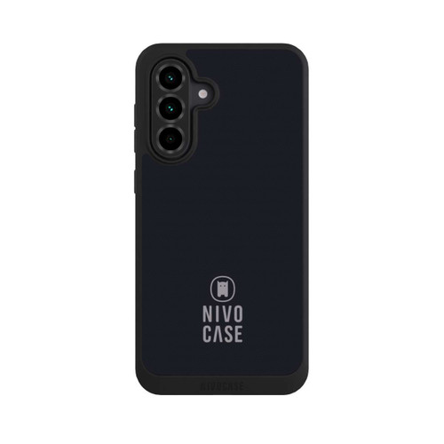 Samsung Galaxy A36 5G NIVOpure Nivocase Logo Schwarz Grau