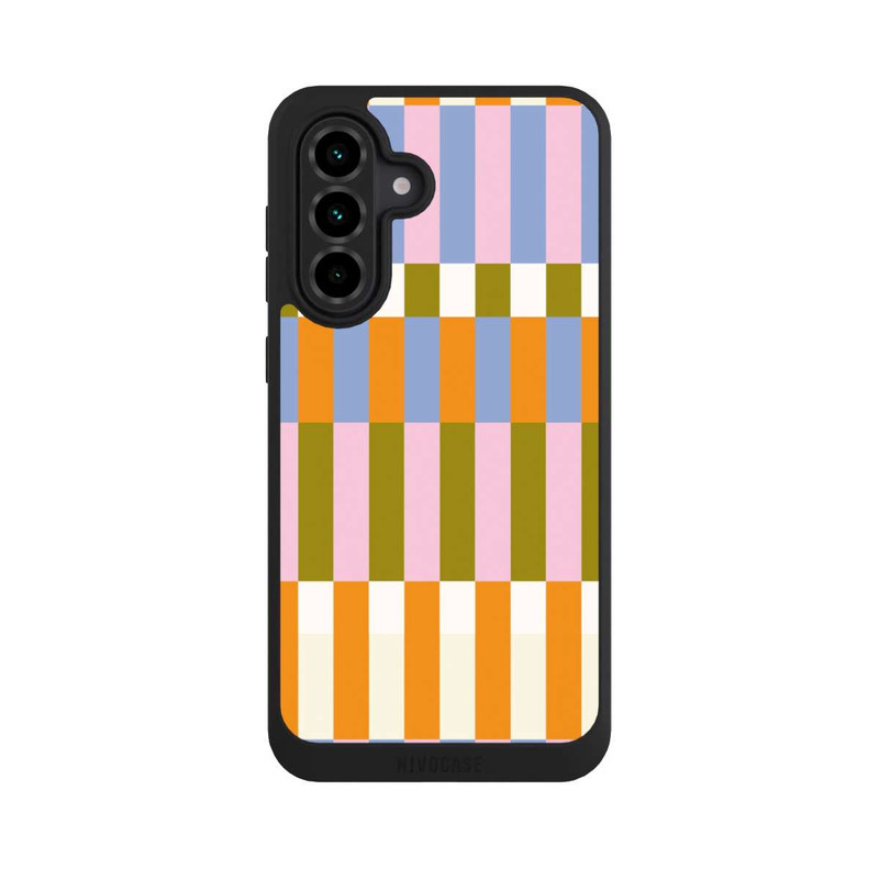 Galaxy A36 5G NIVOpure Thème à Carreaux Colorés et Audacieux