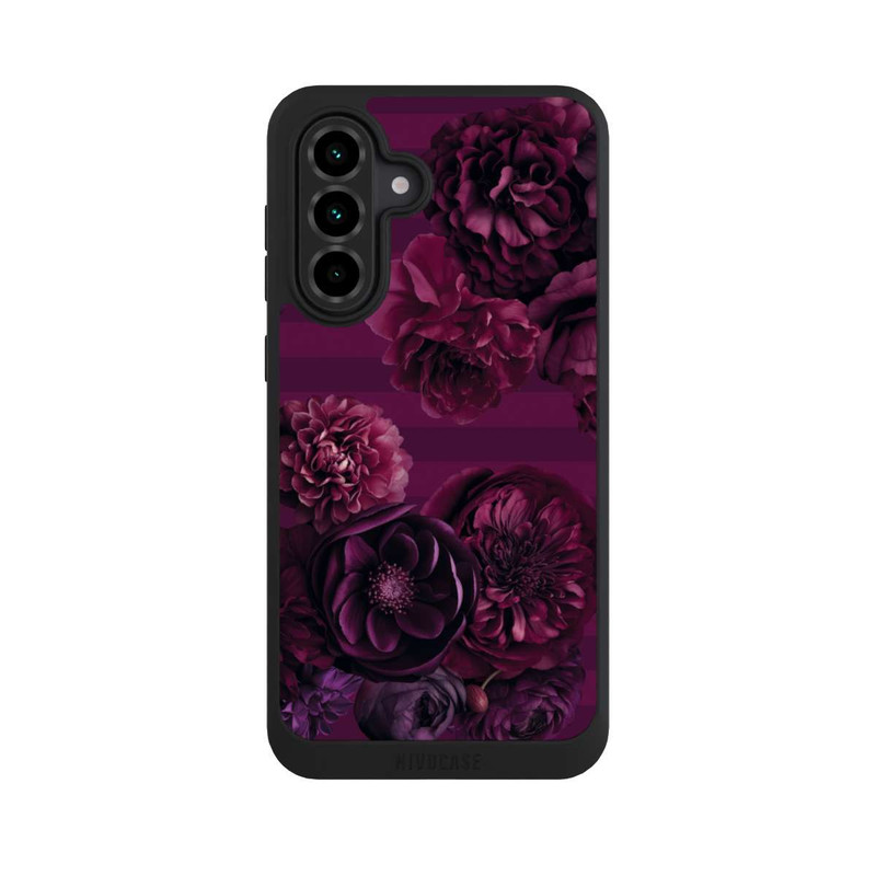Galaxy A36 5G NIVOpure Majestic Baroque Blossom Dream Burgundy Pink mit KI