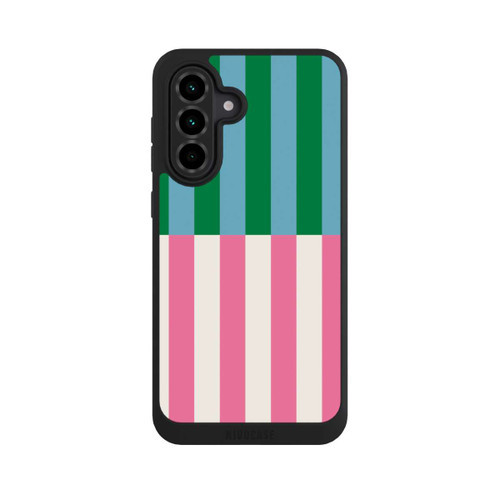 Samsung Galaxy A36 5G NIVOpure Motif Rayé Vert Rose