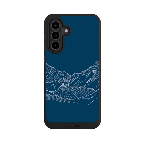 Samsung Galaxy A36 5G NIVOpure Konturlinien des Blue Mountain