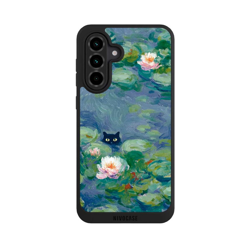 Galaxy A36 5G NIVOpure Chat dans l'Étang Peinture