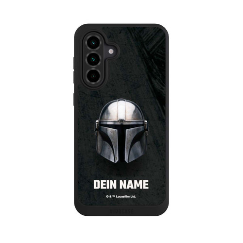 Samsung Galaxy A36 5G NIVOpure Star Wars Mandalorian Black Helmet Personalisierbar