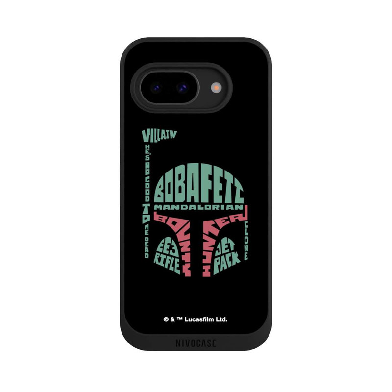 Pixel 9a NIVOpure Boba Fett Typo Grafisch