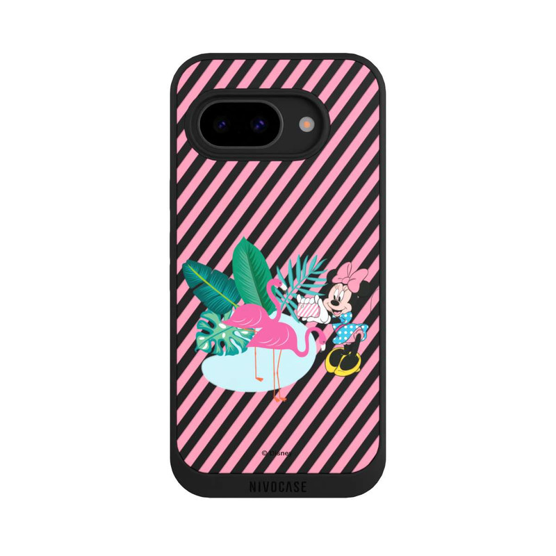 Pixel 9a NIVOpure Minnie Flamant Rose sans Fond