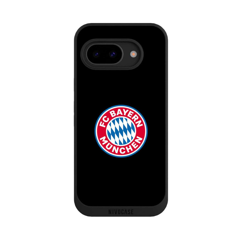 Pixel 9a NIVOpure FCB Logo auf Schwarz
