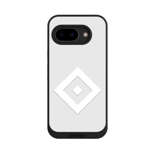 Google Pixel 9a NIVOpure Rauten Logo auf HSV Grau