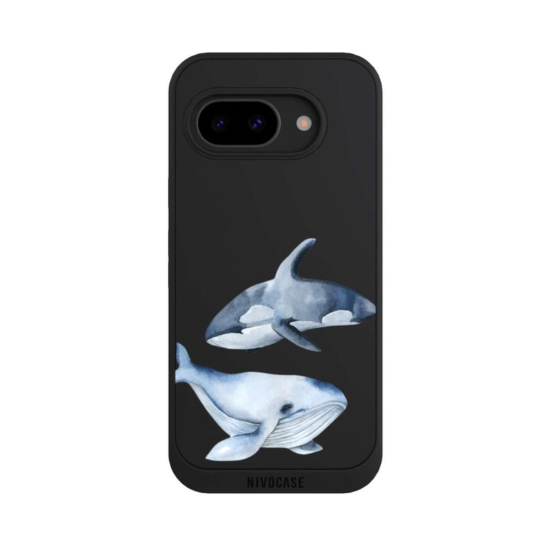 Pixel 9a NIVOpure Baleines transparentes
