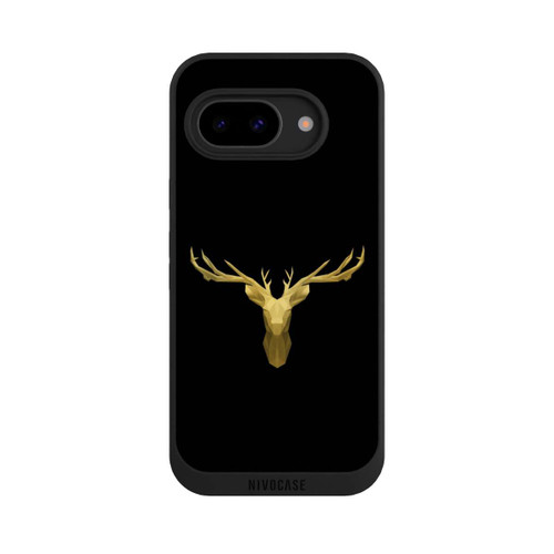 Google Pixel 9a NIVOpure Gold Reindeer Head