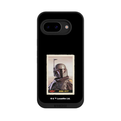 Google Pixel 9a NIVOpure Boba Fett Badges Black Background