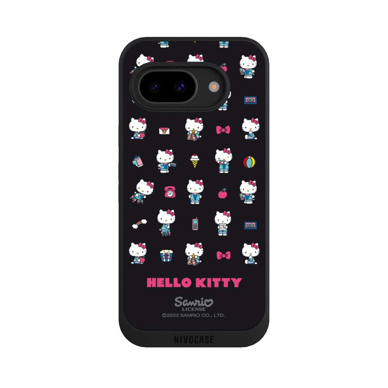 Pixel 9a NIVOpure Hello Kitty 90s noir