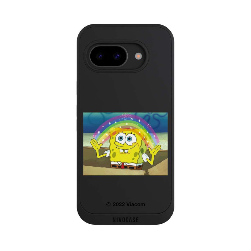 Pixel 9 a NIVOpure Spongebob - Regenbogen Meme transparent