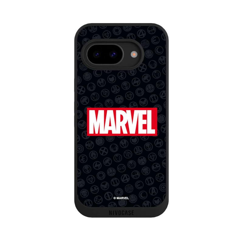 Pixel 9a NIVOpure Marvel Logo Black Red 