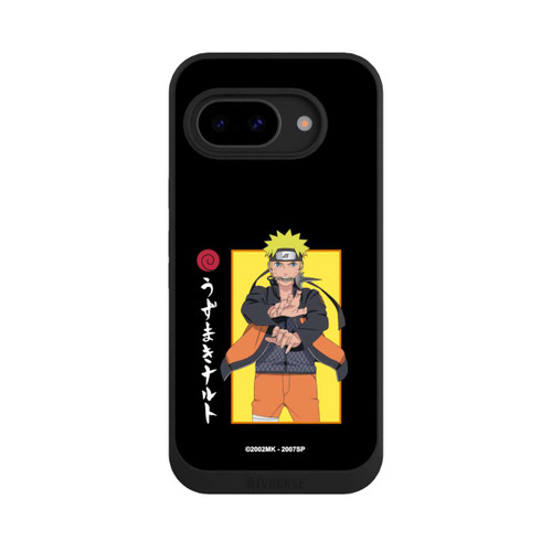 Google Pixel 9a NIVOpure Naruto Kampfposition Schwarz