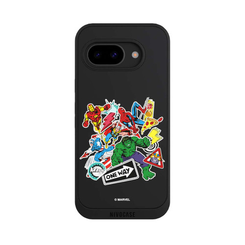 Google Pixel 9a NIVOpure Capitan American Shield Transparent