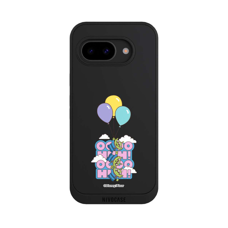 Pixel 9a NIVOpure Toy Story Aliens Balloons OOOOHHH Transparent