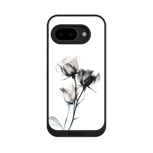 Google Pixel 9a NIVOpure Schwarze Blume