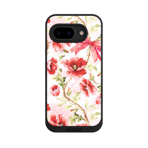 Google Pixel 9a NIVOpure Motif Coquelicots Rose
