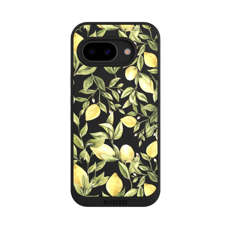 Pixel 9a NIVOpure Lemon Summer Pattern Transparent