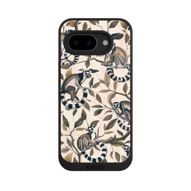 Pixel 9a NIVOpure Lush Tropical Lemur Paradise avec IA