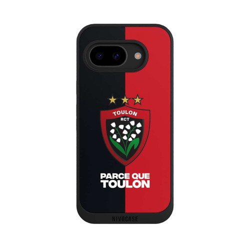Google Pixel 9a NIVOpure RCT Logo Rouge Noir