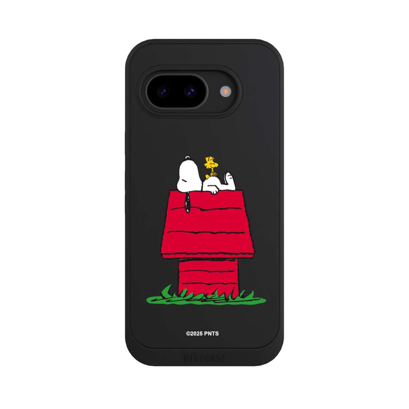 Pixel 9a NIVOpure Snoopy and Woodstock Classic transparent