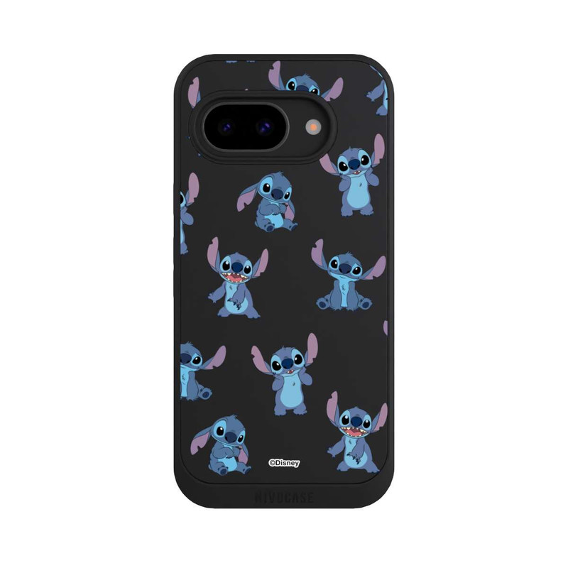 Pixel 9a NIVOpure Stitch Faces Pattern Transparent