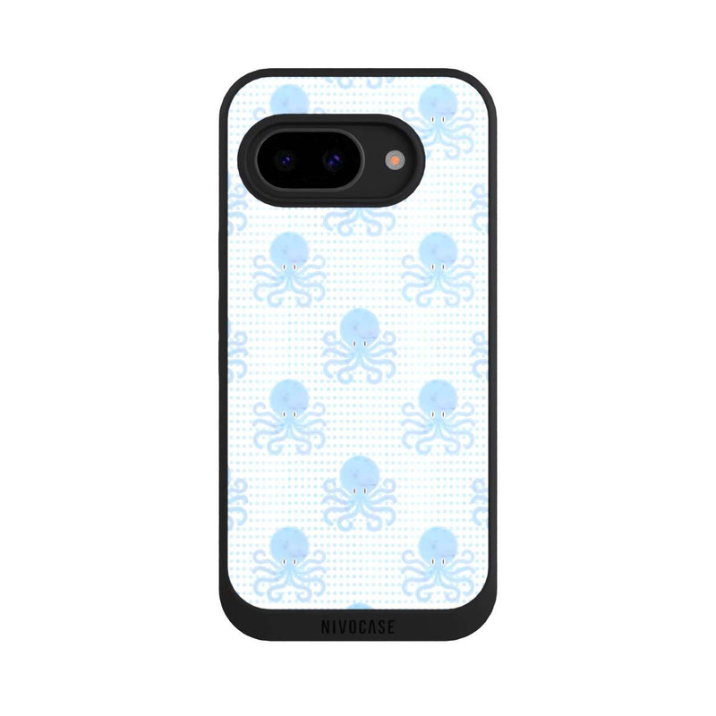 Pixel 9 a NIVOpure Blue Watercolor Octopus