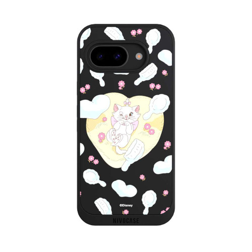 Google Pixel 9a NIVOpure Aristocats Marie Hearts Yellow Transparent