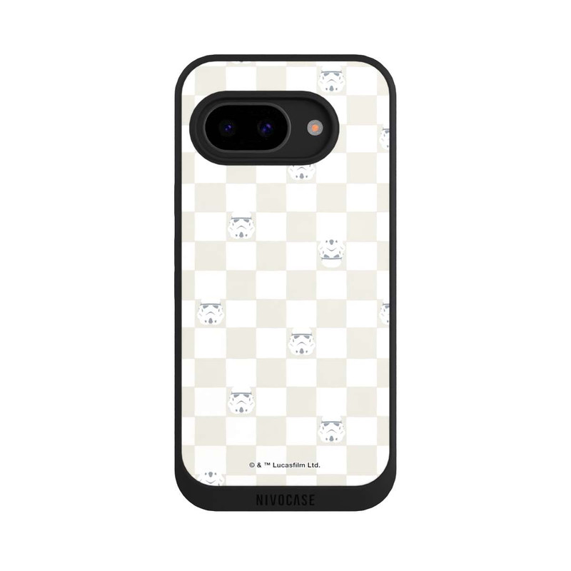 Pixel 9a NIVOpure Stormtrooper Checked Pattern Beige