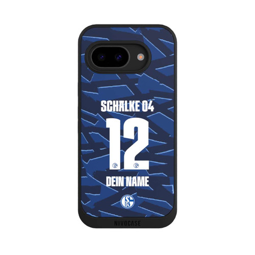 Google Pixel 9a NIVOpure Schalke 04 Trikot Personalisierbar 25-26