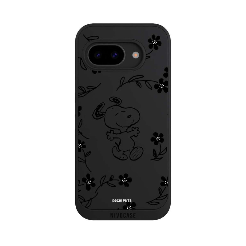 Pixel 9 a NIVOpure Snoopy und Flowers Transparent
