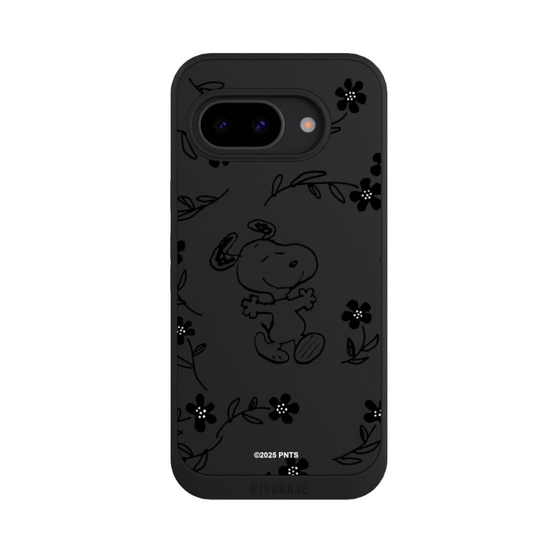 Pixel 9a NIVOpure Snoopy und Flowers Transparent