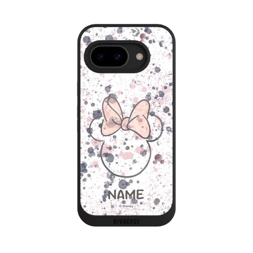 Google Pixel 9a NIVOpure Minnie Watercolor Personalisierbar