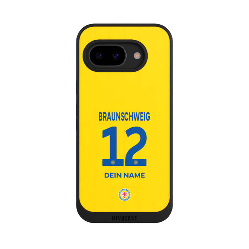 Google Pixel 9a NIVOpure Eintracht Braunschweig Trikot Personalisierbar 25-26