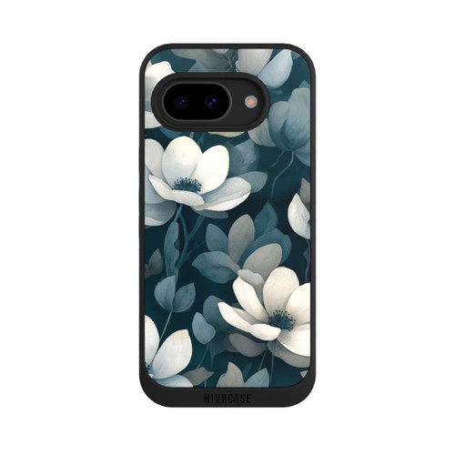 Google Pixel 9a NIVOpure Negative Flower Petrol White with AI