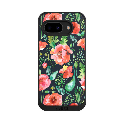Google Pixel 9a NIVOpure Mohnblumen Dunkle Wildnis