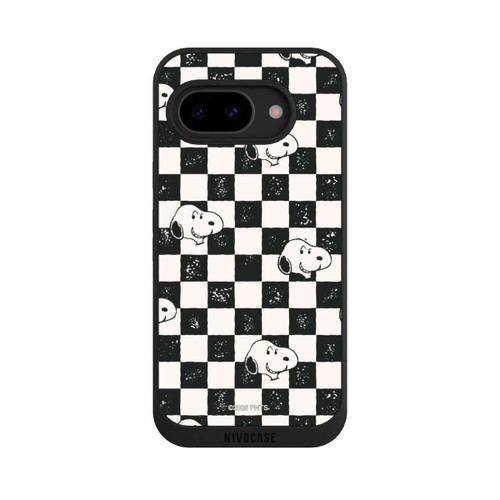 Google Pixel 9a NIVOpure Snoopy Heads Checked Pattern