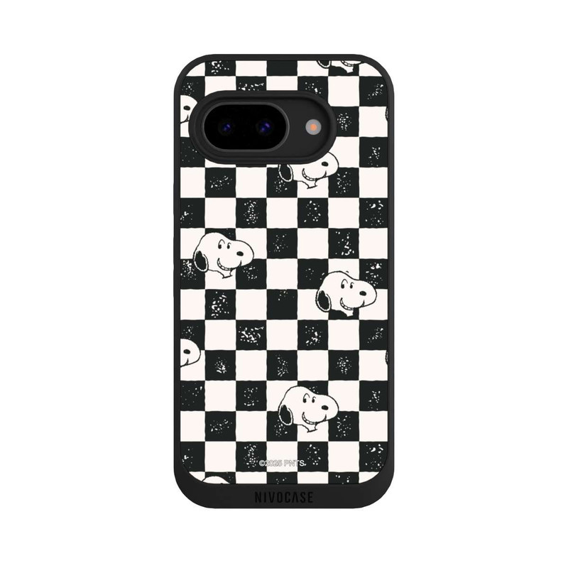 Pixel 9 a NIVOpure Snoopy Heads Checked Pattern