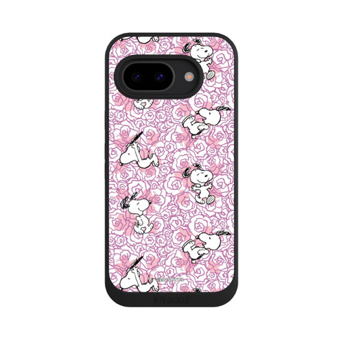 Google Pixel 9a NIVOpure Peanuts Pink Roses Pattern